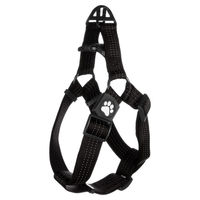 Produktbild von Flamingo Step & Go Zorba Norwegergeschirr für Hunde Schwarz Nylon Größe XL