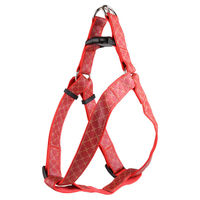 Produktbild von Flamingo Step-in-Geschirr Odin Rot Größe L 50-70 cm 25 mm aus Polyester