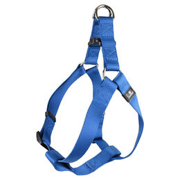 Flamingo Step-in Hundegeschirr Ziggi Blau Nylon Größe L 40-70 cm 25 mm – Bild 1 von 2