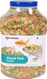Flamingo Teichfutter Flocken für Goldfische und Koi 5 l - 5 l – Bild 1 von 4