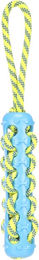Flamingo Tofla Hundespielzeug Zerrseil Stick aus Nylon blau gelb schwimmfähig – Bild 1 von 4