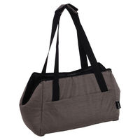 Produktbild von Flamingo Tragetasche Lloyd für Katzen in Taupe, wasserabweisendes Polyester, 41 x 21 x 26,5 cm