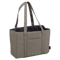 Produktbild von Flamingo Tragetasche Miguel für Katzen in Taupe, wasserabweisendes Polyester, 40 x 20 x 27 cm