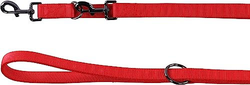 Produktbild von Flamingo Trainingsleine Schleppleine aus Nylon Rot 200cm 25mm - 200 cm