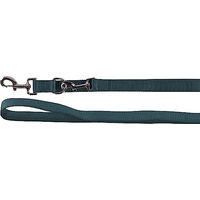 Produktbild von Flamingo Trainingsleine Ziggi Dunkelgrün 200cm aus Plüsch - 200 cm