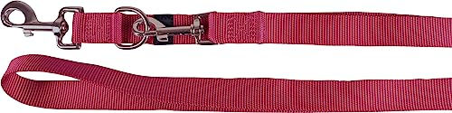 Produktbild von Flamingo Trainingsleine Ziggi Schleppleine aus Nylon in Kirschrot 250cm 25mm - 2,5 m