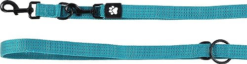 Produktbild von Flamingo Trainingsleine Zorba Schleppleine aus Nylon Türkis 200cm 25mm - 200 cm