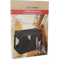 Produktbild von Flamingo Transportbox Gepetto XL Schwarz aus Nylon wasserabweisend