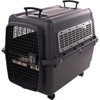 Produktbild von Flamingo Transportbox Lanta für Hunde Grau Größe XL IATA-konform aus Kunststoff