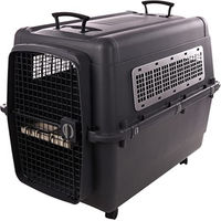Produktbild von Flamingo Transportbox Lanta für Hunde Grau XXL IATA-konform aus Kunststoff
