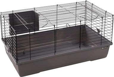 Flamingo Transportbox Mobi Größe S Grau aus Metall für Hunde und Katzen 75 x 47 x 40 cm – Bild 1 von 5