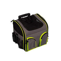 Produktbild von Flamingo Transportbox Trolley Maggy Fluo für kleine Tierrassen, faltbar, 37,5x33x39cm, fluoreszierend grau