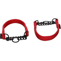 Produktbild von Flamingo Trero Anti-Zug Hundehalsband aus Nylon mit Neopren Rot XS 32-40cm