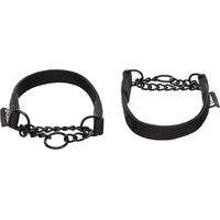 Produktbild von Flamingo Trero Zug-Stopp-Halsband für Hunde Schwarz S 34-45cm wasserabweisend
