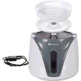 Flamingo Trinkbrunnen Adriana Wasserautomat mit Sensor Grau 2000ml für Katzen - 2 l – Bild 1 von 13