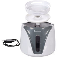 Produktbild von Flamingo Trinkbrunnen Adriana Wasserautomat mit Sensor Grau 2000ml für Katzen - 2 l