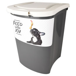 Produktbild von Flamingo Trinkbrunnen Pria aus Kunststoff grau/hellgrau 38 l