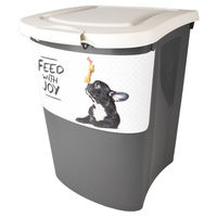 Produktbild von Flamingo Trinkbrunnen Pria aus Kunststoff grau/hellgrau 38 l