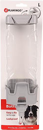 Flamingo Trinkflasche für Hunde Duna Grau 1200ml aus Kunststoff - 1200 ml – Bild 1 von 2