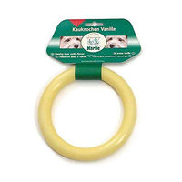 Produktbild von Flamingo Vanillering aus Gummi ca. 14cm Weiß Beige