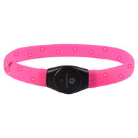 Produktbild von Flamingo Visio Light LED Halsband Jumbo spritzwassergeschützt rosa 35-64 cm