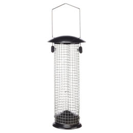 Flamingo Vogelfutterspender Dudley Futtersäule aus Metall Schwarz 22,5 cm – Bild 1 von 3