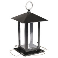 Produktbild von Flamingo Vogelhaus KIMI Vogelfutterspender aus Metall in Schwarz