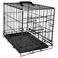 Produktbild von Flamingo Vogelkäfig Ebo Drahtkäfig aus Metall Schwarz Größe XS 31x47x38cm
