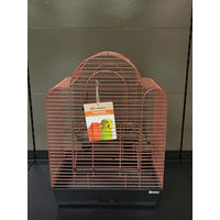 Produktbild von Flamingo Vogelkäfig Edith Voliere für Wellensittiche Kupfer Schwarz 54x34x74,5 cm