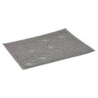 Produktbild von Flamingo Vorleger für Katzentoiletten Tumbi Grau 60 x 90 cm
