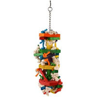 Produktbild von Flamingo VS Rainbow DIN Multi Kratzbrett aus Holz in Bunt 50cm - 50 cm