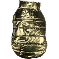 Produktbild von Flamingo Wasa Gold Hundemantel Winter wasserabweisend mit Fleecefutter Gold Mini Rückenlänge 20 cm
