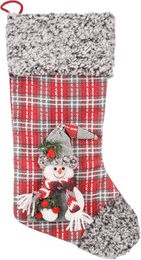 Flamingo Westley Weihnachtsstrumpf Hundespielzeug aus Plüsch mit Rassel 45 cm – Bild 1 von 4