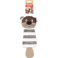 Produktbild von Flamingo Wigri Biber Hundespielzeug aus Plüsch in Beige mit Knistergeräusch