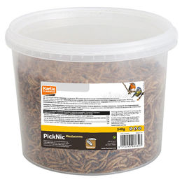 Flamingo Wildvogel Futter Getrocknete Mehlwürmer 540 g - 540 g – Bild 1 von 3