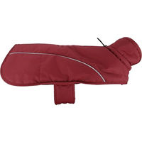 Produktbild von Flamingo Winterjacke Ragna Rot für Hunde aus weichem Fleece mit reflektierenden Streifen und Spritzwassergeschützt