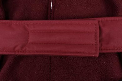 Flamingo Winterjacke Ragna Rot für kleine Hunde aus weichem Fleece mit reflektierenden Streifen und Spritzwasserschutz – Bild 1 von 3