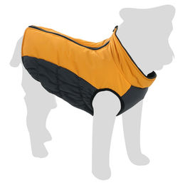Flamingo Wintermantel Lima für Hunde Gelb Wasserabweisend Rückenlänge 30 cm – Bild 1 von 4