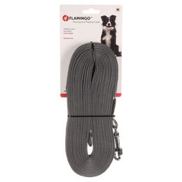 Flamingo Xeno Trainings- und Schleppleine aus Nylon Grau 1000 cm M - 10 m – Bild 1 von 2