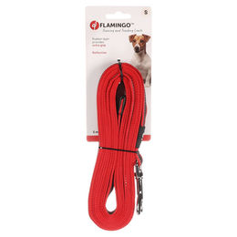 Flamingo Xeno Trainings- und Schleppleine aus Nylon Rot 500 cm 20 mm S - 5 m – Bild 1 von 3