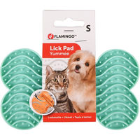 Produktbild von Flamingo Yummee Schleckmatte aus Silikon für Hunde Größe S in Grün - 1 Stk.