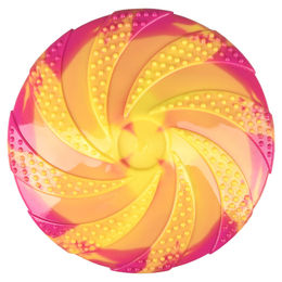 Flamingo Zaza Hundespielzeug Frisbee aus TPR Größe M – Bild 1 von 1