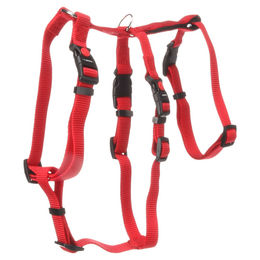 Flamingo Zera Sicherheitsgeschirr für Hunde aus Nylon in Rot Größe S – Bild 1 von 4