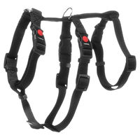 Produktbild von Flamingo Zera Sicherheitsgeschirr für Hunde aus Nylon Schwarz Größe XS