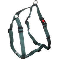 Produktbild von Flamingo ZIGGI H-Geschirr für Hunde Dunkelgrün XL 70-110cm aus Nylon