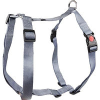 Produktbild von Flamingo Ziggi H-Geschirr für Hunde Grau XL 70-110cm 25mm