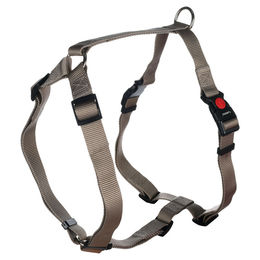 Flamingo Ziggi H-Geschirr Greige Größe XL Breite 25 mm – Bild 1 von 4
