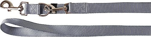Produktbild von Flamingo Ziggi Trainingsleine Grau aus Nylon 200cm x 25mm - 200 cm