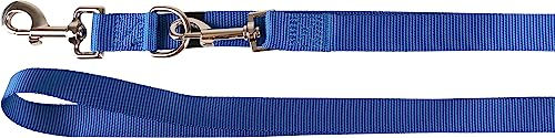 Flamingo ZIGGI Trainingsleine Schleppleine aus Nylon Blau 200cm 25mm - 200 cm – Bild 1 von 2