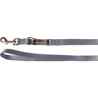 Produktbild von Flamingo Ziggi Trainingsleine Schleppleine aus Nylon Grau 200 cm 20 mm - 200 cm